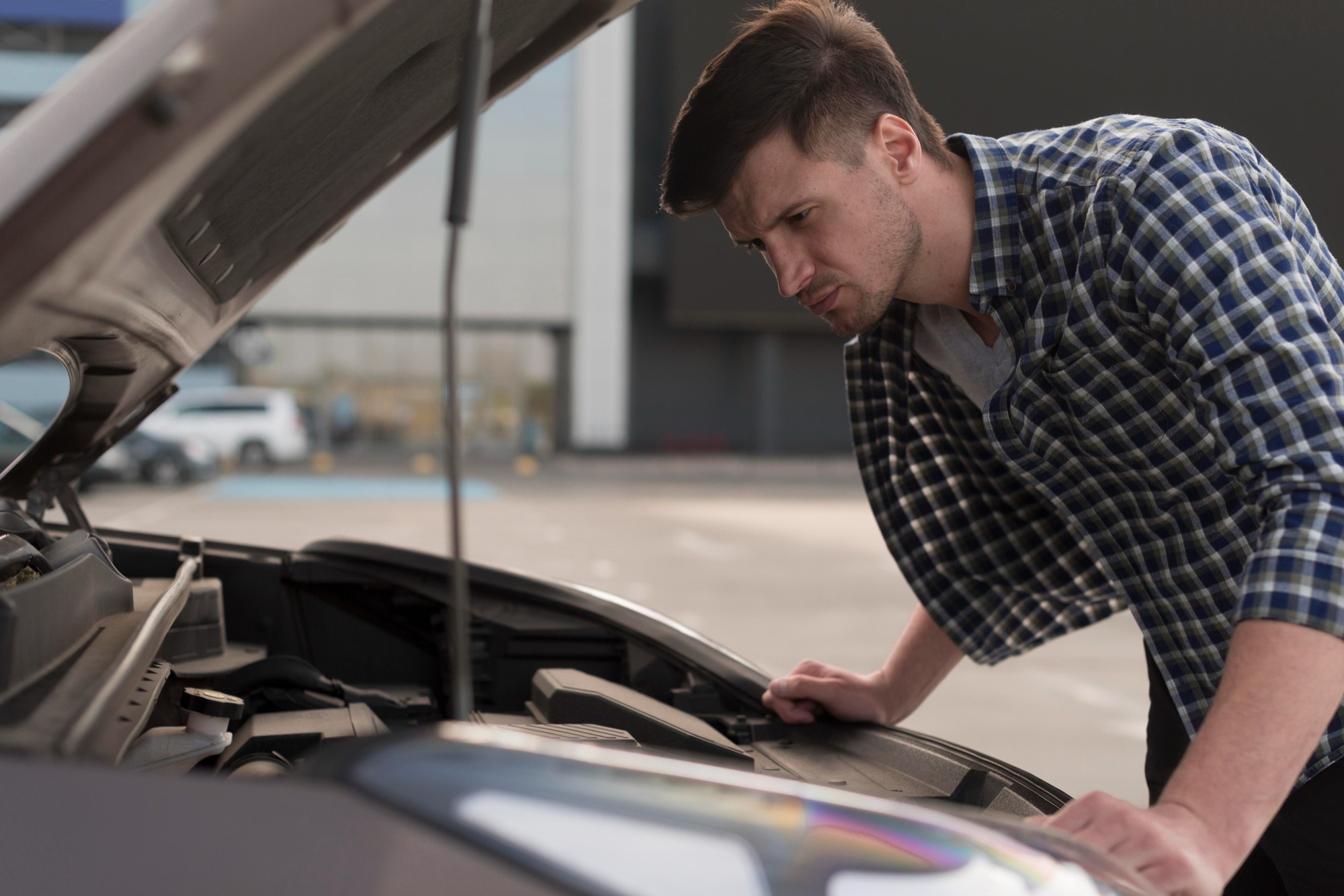 Guidelines on inspecting vehicles for flood damage, including mechanical, electrical, and interior components